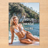 LUXE! ✨ Custom Acrylic Invitation – Add Your Desig Acryleinladungen (Vorderseite)