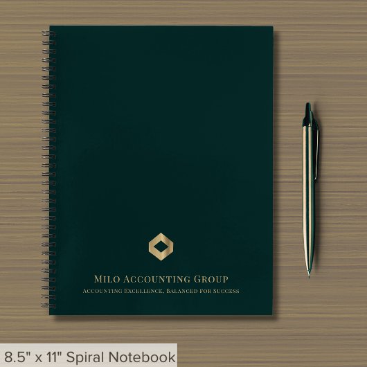 Luxe Custom Business Notebook Notizblock