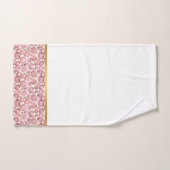 LUXE DUSTY PINK LEOPARD BADEZIMMER TOWEL SET (Handtuch)