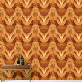 Luxe Faux Burled Wood Tapete