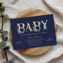 Luxe Floral Baby Shower by Mail