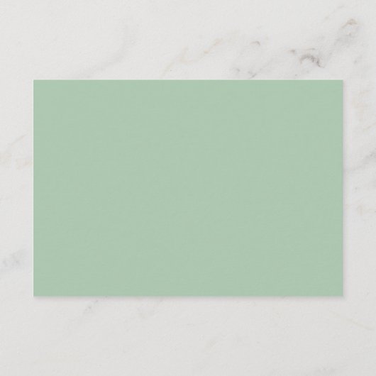 Luxe Floral Hochzeitsunterkünfte Begleitkarte (Rückseite)