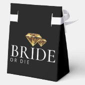 Luxe Gable Favor Box - Bougie Brides oder Die Geschenkschachtel (Rückseite)