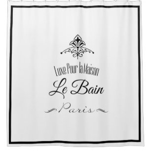 Luxe gießen Sie La Maison Duschvorhang