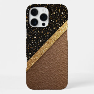 Luxe Glitter Guard (Glitter-Leder) iPhone 16 Pro Max Hülle