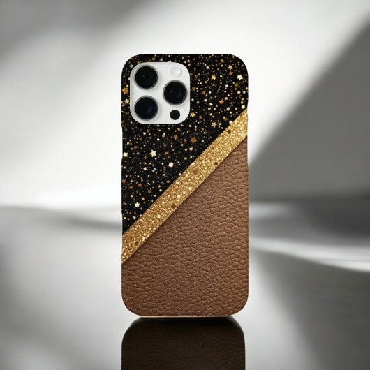 Luxe Glitzer Guard (Glitzer-Leder) Case-Mate iPhone Hülle