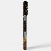 Luxe Glitzer Guard (Glitzer-Leder) Case-Mate iPhone Hülle (Rückseite / Rechts)