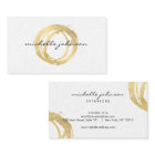 Luxe Gold Kreis Designer