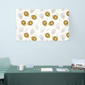 Luxe Golden Balloons & Confetti Banner (Messeveranstaltung)