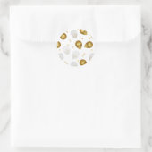 Luxe Golden Balloons & Confetti Stickers (Tasche)