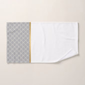 LUXE GRAY MERMAID SCALE 2 BADEZIMMER TOWEL SET (Handtuch)