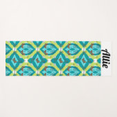 Luxe green garden art yogamatte (Vorderseite (Horizontal))