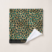 LUXE GREEN GOLD CUSTOM TOWEL SET (Waschlappen)
