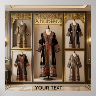 Luxe Heritage: Die heilige Geometrie von Xhubleta Poster