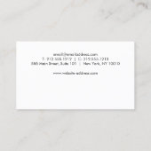 Luxe Imitate Gold Confetti Rain Pattern Treuekarte (Rückseite)