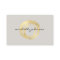 Luxe Imitate Gold lackierte Circle Designer Logo a