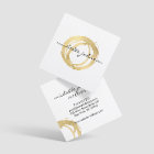 Luxe Imitate Gold lackierte Circle Designer Logo