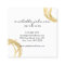 Luxe Imitate Gold lackierte Circle Designer Logo