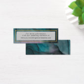 Luxe Jewel Tone Ink Wash Wedding Website (Schreibtisch)