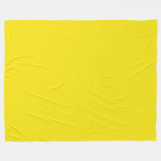 Luxe Lemon Fleecedecke (Vorderseite (Horizontal))