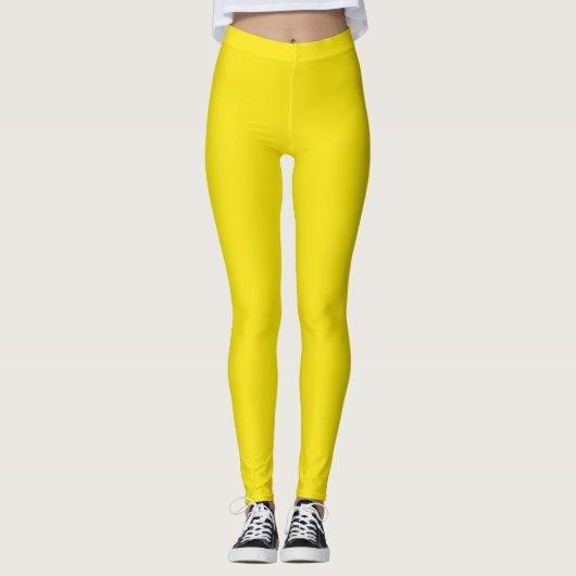Luxe Lemon Leggings (Vorderseite)