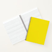 Luxe Lemon Spiral Notebook Notizblock (Innenseite)