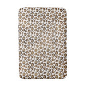 LUXE LEOPARD SPARKLE BATH MAT BADEMATTE (Vorderseite Vertikal)