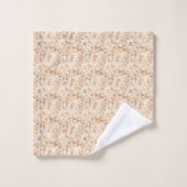 LUXE LEOPARD SPOT GEMUSTERTES BADEZIMMER TOWEL SET (Waschlappen)