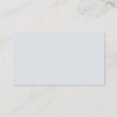 Luxe Light Dusty Blue | Hochzeitswebsite QR Code Begleitkarte (Rückseite)
