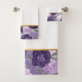 LUXE LILA FRÜHSTÜCK BADEZIMMER TOWEL SET (Insitu)