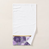 LUXE LILA FRÜHSTÜCK BADEZIMMER TOWEL SET (Handtuch)