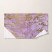 LUXE LILAC GOLD MARBLE BATH TOWEL SET (Handtuch)