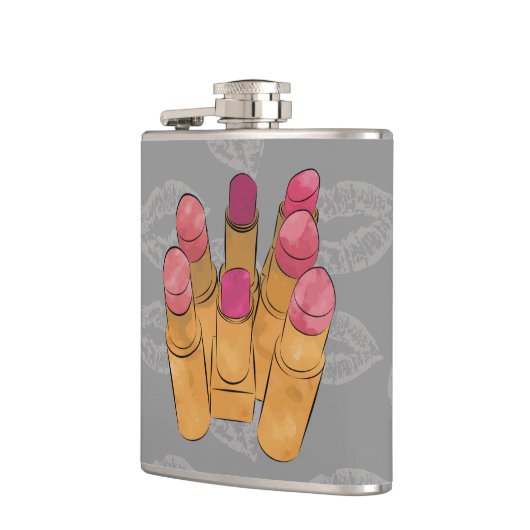 Luxe Lipstick Kiss Flachmann (Links)