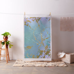 Luxe Marble   Elegant Dusty Mute Jewel Tones Gold Stoff