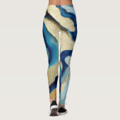 Luxe Marble Flow Leggings (Rückseite)
