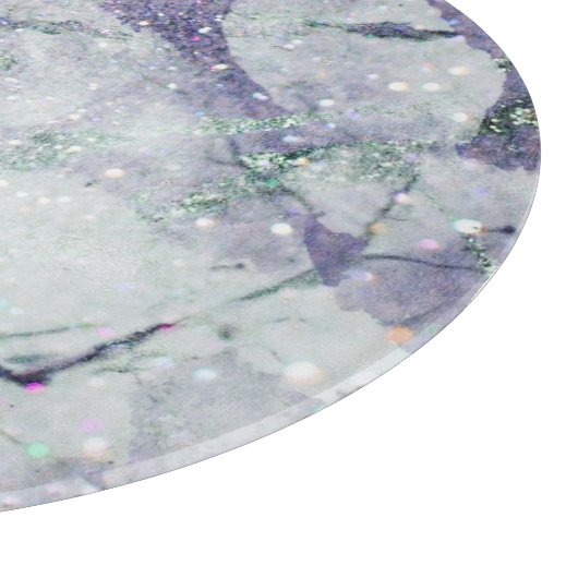 LUXE MARBLE LILA GALAXY TRAY CUTTING BOARD SCHNEIDEBRETT (Ecke)