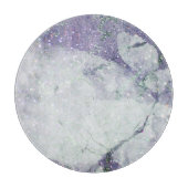 LUXE MARBLE LILA GALAXY TRAY CUTTING BOARD SCHNEIDEBRETT (Vorderseite)