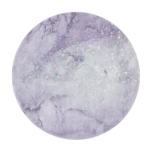 LUXE MARBLE LILA TRAGSCHNEIBEN SCHNEIDEBRETT (Vorderseite)