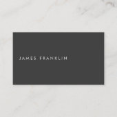 LUXE MINIMALISMUS MIT OFFSET-TYP VISITENKARTE (Vorderseite)