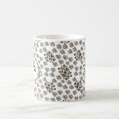 Luxe modern animalprint be brave girl kaffeetasse (Mittel)