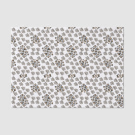 Luxe modern animalprint be brave girl seidenpapier