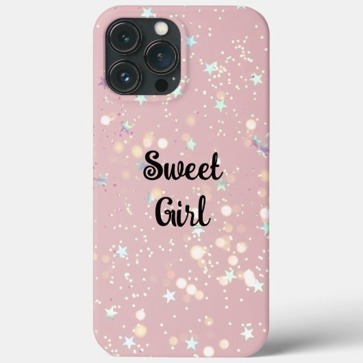 Luxe modern romantinc girl Case-Mate iPhone hülle (Rückseite)