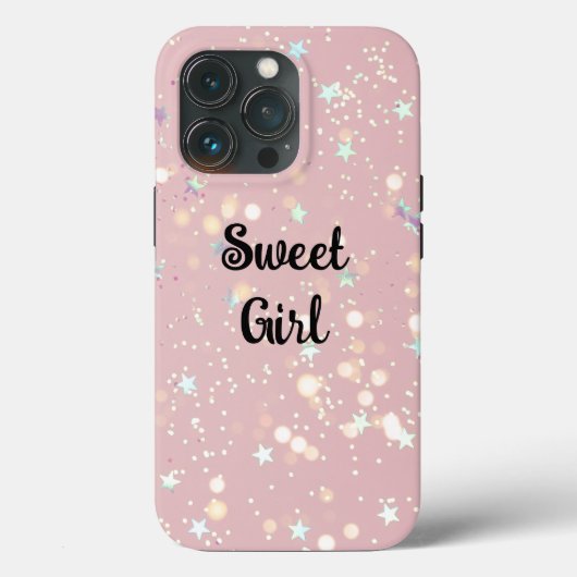 Luxe modern romantinc girl Case-Mate iPhone hülle (Rückseite)