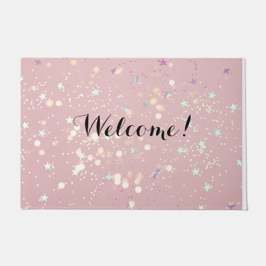 Luxe modern romantinc girl fußmatte (Vorderseite)