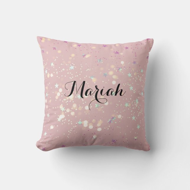 luxe modern romantinc girl kissen (Vorderseite)