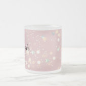 Luxe modern romantinc girl mattglastasse (Mittel)