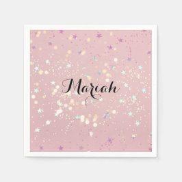 luxe modern romantinc girl serviette