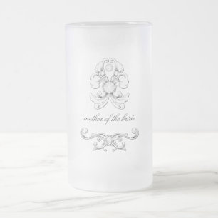 Luxe Mutter 311-Diamond der Braut-Tasse Mattglas Bierglas