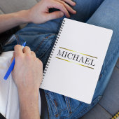 Luxe Name Bar Notizblock