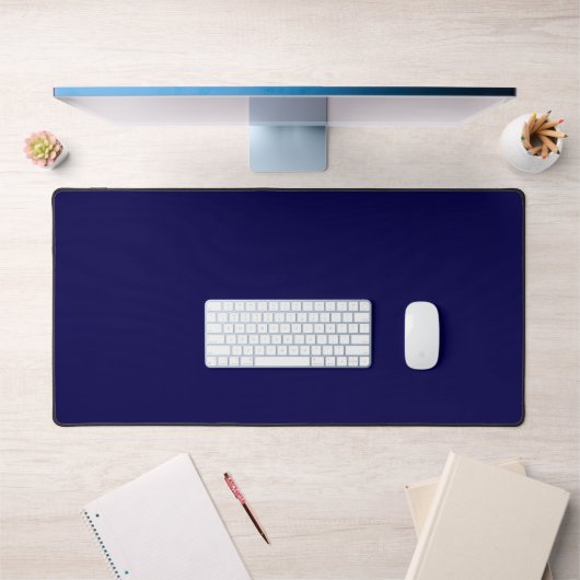 Luxe Navy CUSTOM Schreibtischunterlage (Büro 1)